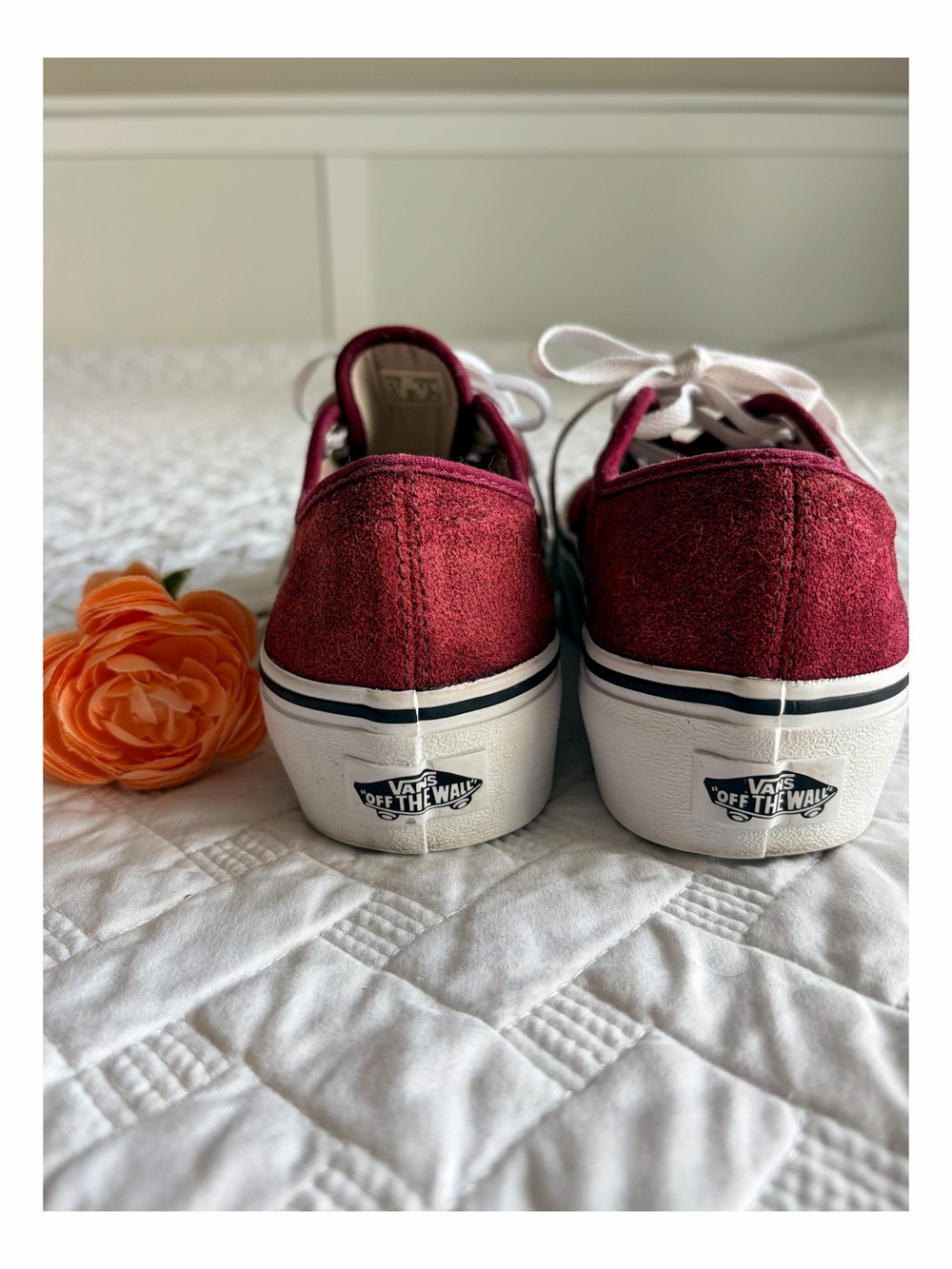 Vans Authentic Platform 2.0 Port Royale Suede Sneakers Women 6 - Picture 8 of 8